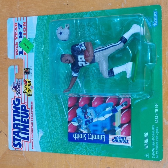 Vintage Dallas Cowboys greats Lot of 4 NFL collectible Starting Lineup figures - Picture 2 of 16